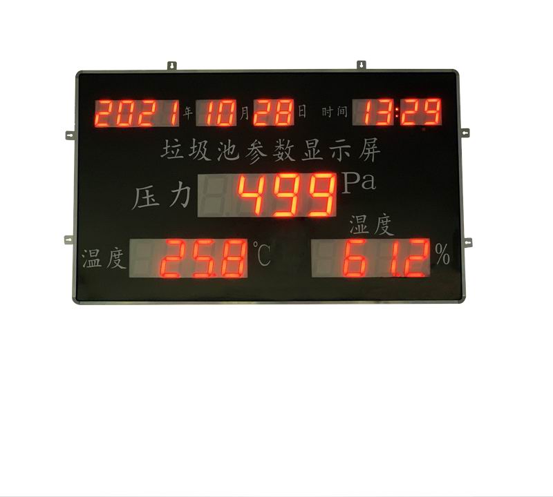 YSJ-3DT+CV 时间 温度 湿度 压力 显示大屏