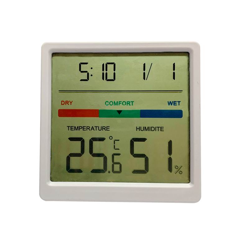HTC-S300易享系列温湿度时钟 日期显示 电子温湿度计